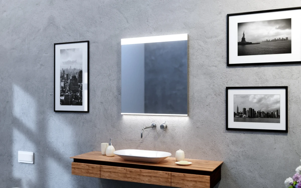 Rétroviseurs éclairés: les avantages d'une luminosité intégrée dans la salle de bain et la chambre à coucher